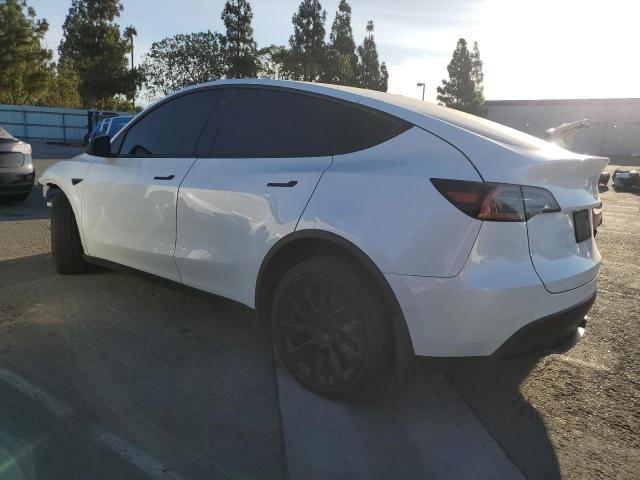 5YJYGDEE5MF140014 - 2021 TESLA MODEL Y WHITE photo 2