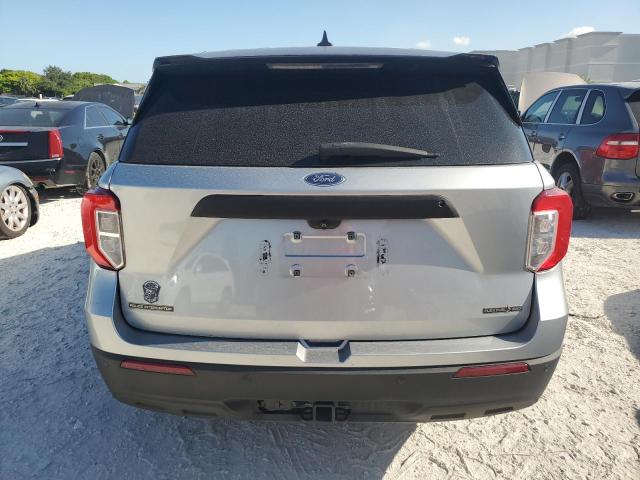 1FM5K8AB1MGA46914 - 2021 FORD EXPLORER POLICE INTERCEPTOR Сірий фото 6