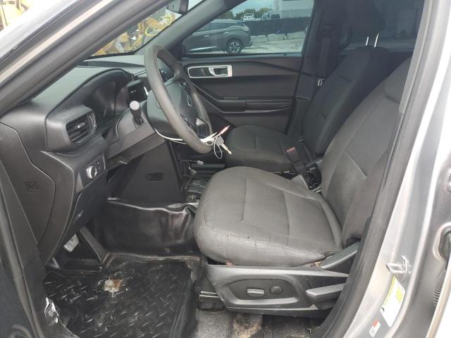 1FM5K8AB1MGA46914 - 2021 FORD EXPLORER POLICE INTERCEPTOR Сірий фото 7