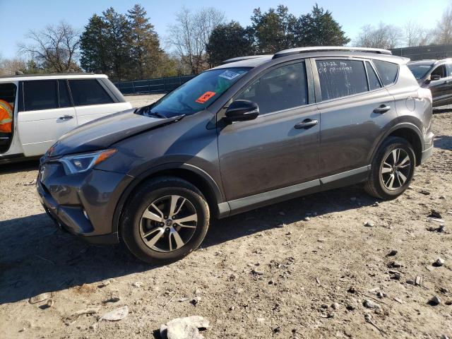 JTMWFREV7JJ735653 - 2018 TOYOTA RAV4 ADVENTURE GRAY photo 1