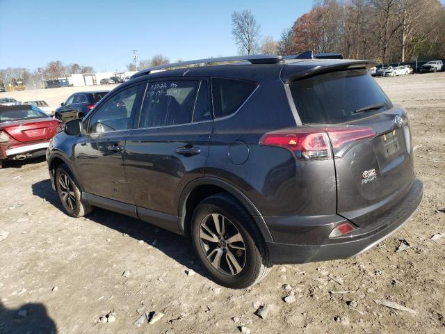 JTMWFREV7JJ735653 - 2018 TOYOTA RAV4 ADVENTURE GRAY photo 2