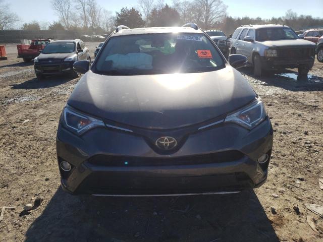 JTMWFREV7JJ735653 - 2018 TOYOTA RAV4 ADVENTURE GRAY photo 5