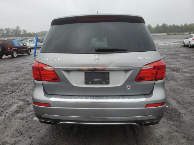 4JGDF6EE5FA575202 - 2015 MERCEDES-BENZ GL 450 4MATIC SILVER photo 6