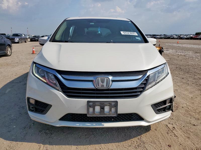 5FNRL6H78KB100824 - 2019 HONDA ODYSSEY EXL Blanc photo 5
