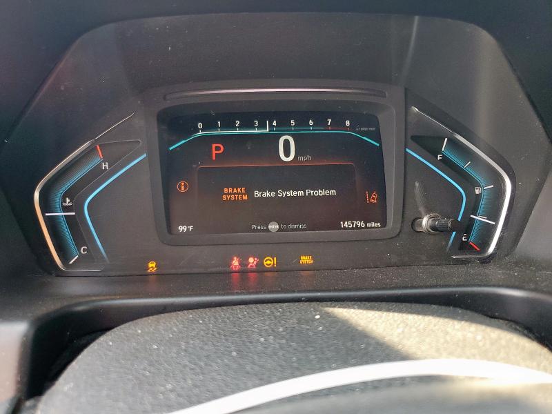 5FNRL6H78KB100824 - 2019 HONDA ODYSSEY EXL Blanc photo 9