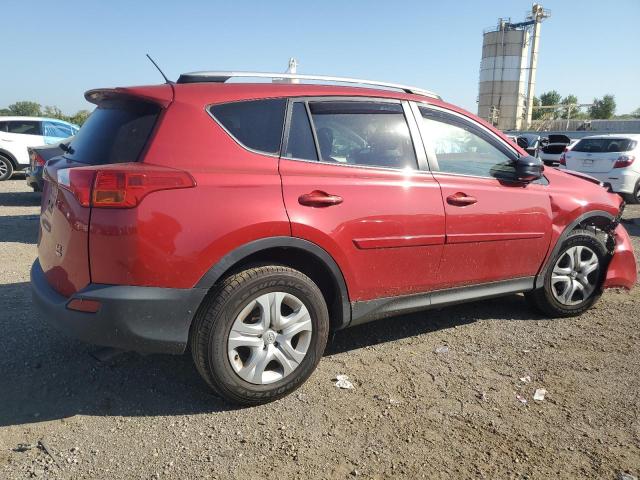 JTMBFREV1ED061146 - 2014 TOYOTA RAV4 LE RED photo 3