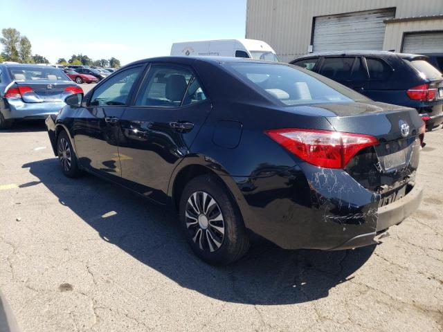 2T1BURHEXJC035668 - 2018 TOYOTA COROLLA L შავი ფოტო 2