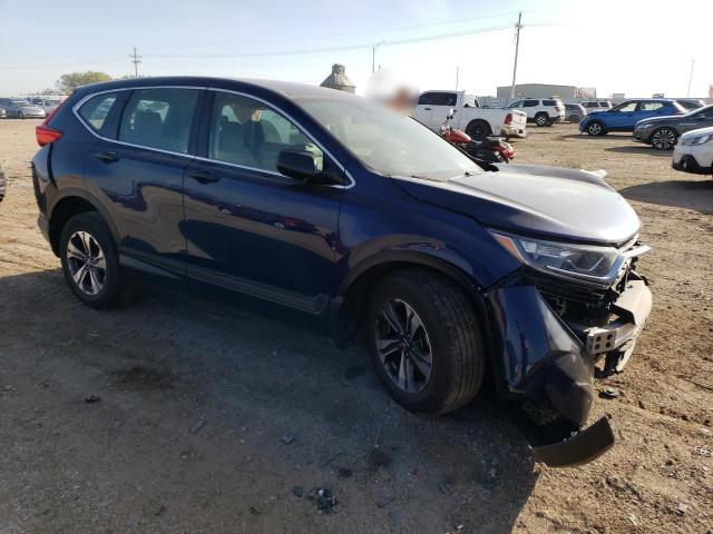 2HKRW6H31JH224423 - 2018 HONDA CR-V LX BLUE photo 4