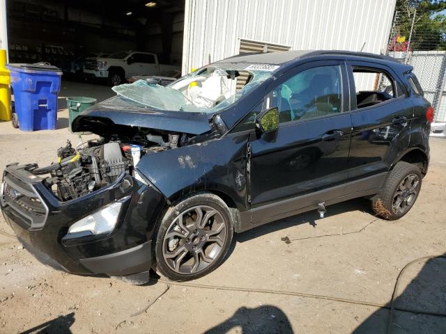 MAJ6P1UL5JC226654 - 2018 FORD ECOSPORT SE BLACK photo 1