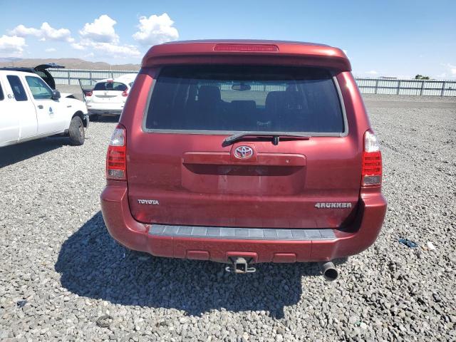 JTEBU14R868055037 - 2006 TOYOTA 4RUNNER SR5 Bordo foto 6