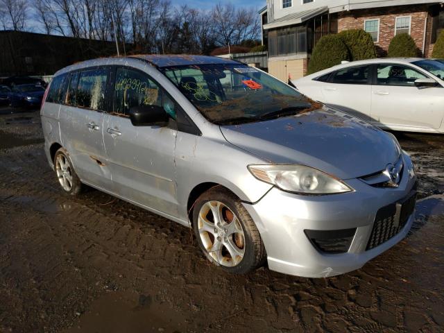 JM1CR29L080301066 - 2008 MAZDA MAZDA5 SILVER photo 4