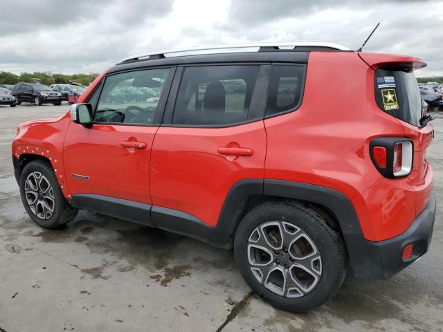 ZACCJADT8FPB44709 - 2015 JEEP RENEGADE LIMITED RED photo 2