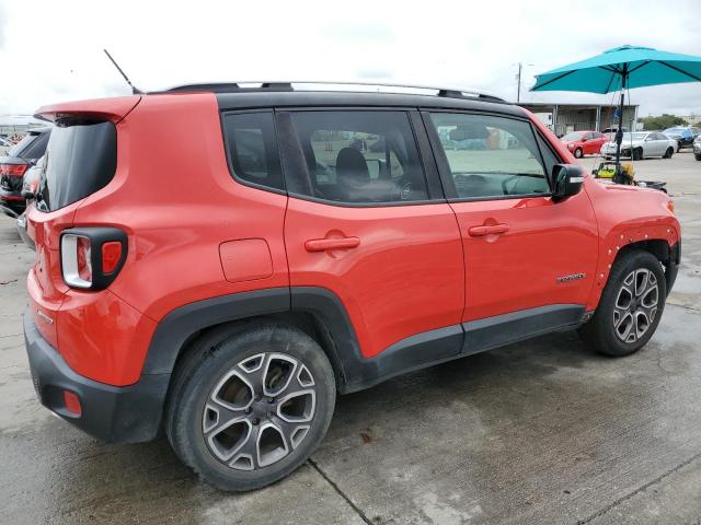 ZACCJADT8FPB44709 - 2015 JEEP RENEGADE LIMITED RED photo 3