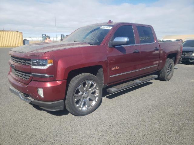 3GCUKTEJ0HG111489 - 2017 CHEVROLET SILVERADO K1500 HIGH COUNTRY BURGUNDY photo 1