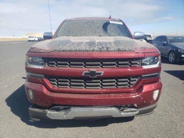 3GCUKTEJ0HG111489 - 2017 CHEVROLET SILVERADO K1500 HIGH COUNTRY BURGUNDY photo 5