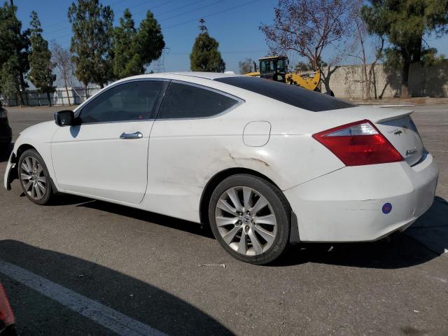 1HGCS22808A008869 - 2008 HONDA ACCORD EXL WHITE photo 2