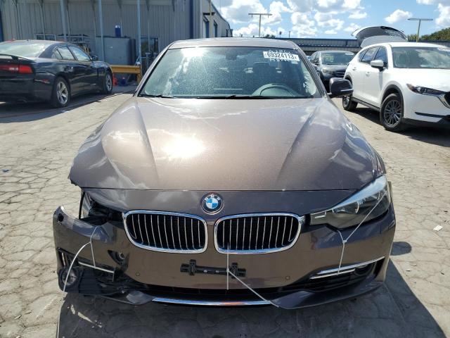 WBA3B3G54FNR87804 - 2015 BMW 328 XI BROWN photo 5