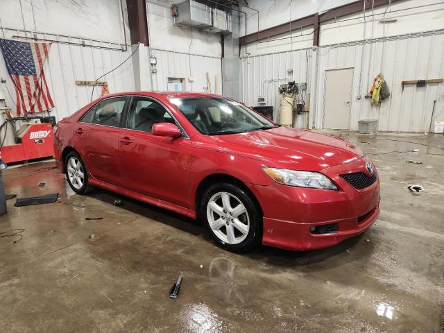 4T1BK46K68U060495 - 2008 TOYOTA CAMRY LE RED photo 4