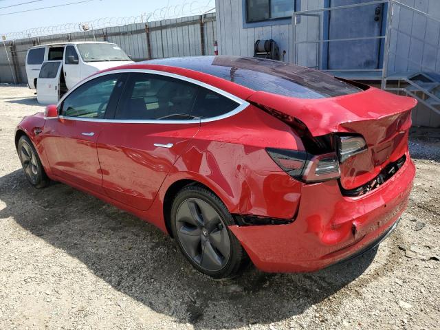 5YJ3E1EA3JF014404 - 2018 TESLA MODEL 3 Qırmızı foto 2