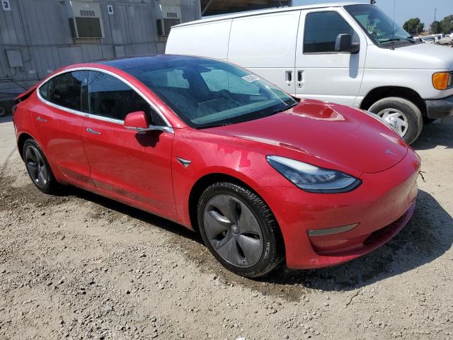 5YJ3E1EA3JF014404 - 2018 TESLA MODEL 3 Qırmızı foto 4