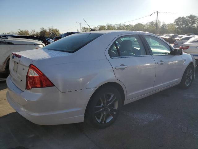 3FAHP0HA3CR361129 - 2012 FORD FUSION SE WHITE photo 3