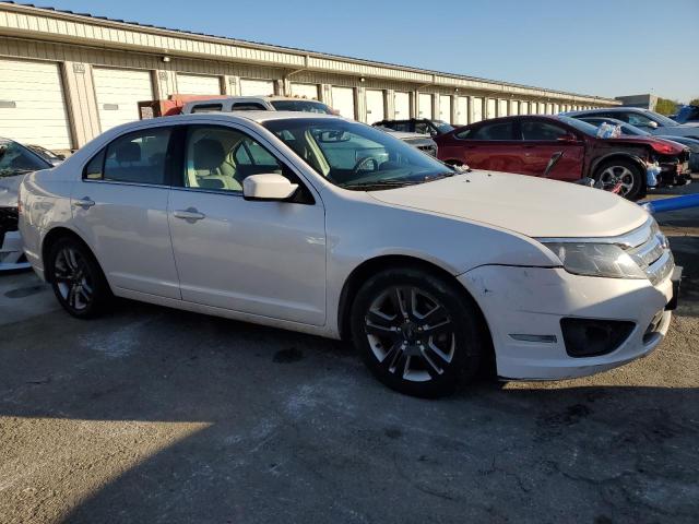 3FAHP0HA3CR361129 - 2012 FORD FUSION SE WHITE photo 4