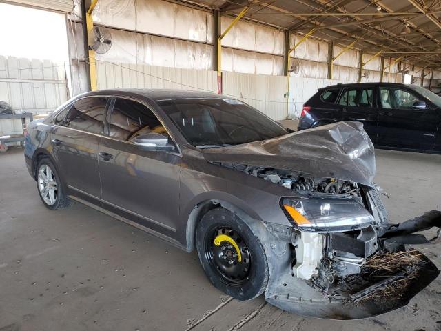 1VWCV7A3XFC086924 - 2015 VOLKSWAGEN PASSAT SEL GRAY photo 4