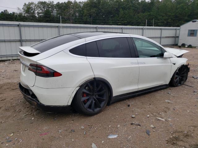 5YJXCDE43KF180829 - 2019 TESLA MODEL X Blanc photo 3