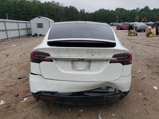 5YJXCDE43KF180829 - 2019 TESLA MODEL X Blanc photo 6