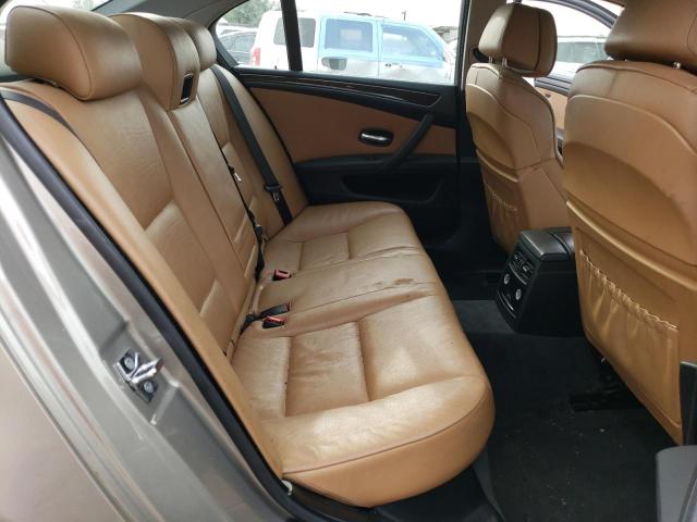 WBANU53548CT16037 - 2008 BMW 528 I BEIGE photo 10