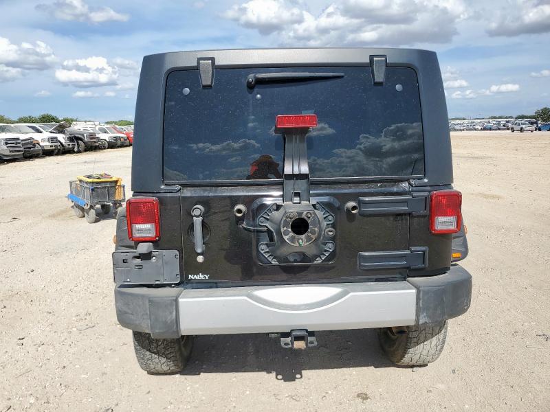 1J4BA3H15BL627700 - 2011 JEEP WRANGLER U SPORT BLACK photo 6