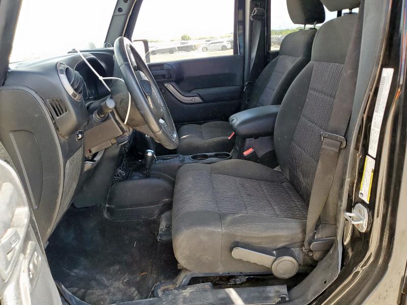 1J4BA3H15BL627700 - 2011 JEEP WRANGLER U SPORT BLACK photo 7