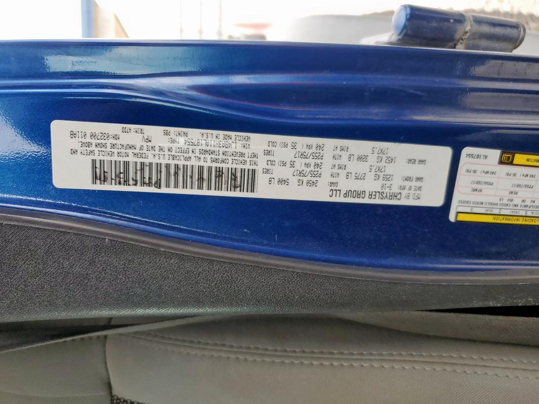 1J4BA3H11AL187554 - 2010 JEEP WRANGLER UNLIMITED SPORT أزرق صورة 13