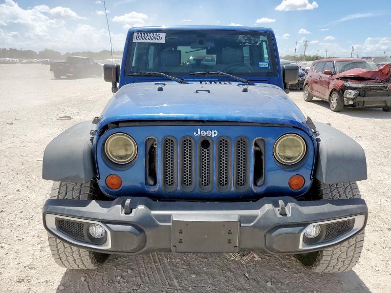 1J4BA3H11AL187554 - 2010 JEEP WRANGLER UNLIMITED SPORT أزرق صورة 5