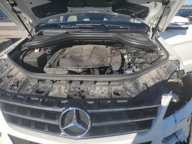 4JGDA5HB1CA030510 - 2012 MERCEDES-BENZ ML 350 4MATIC WHITE photo 12