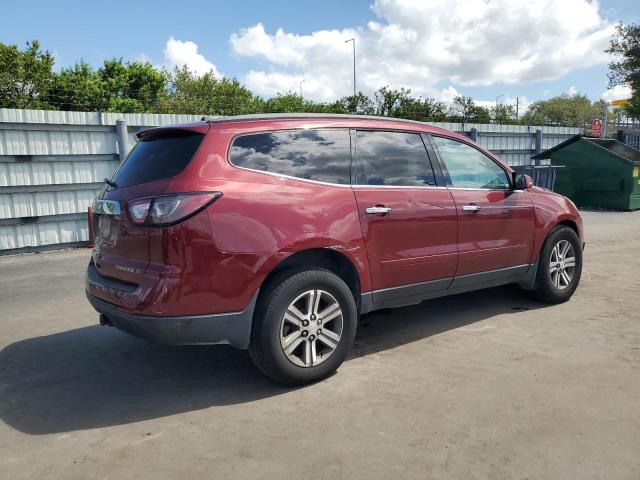 1GNKVHKDXGJ188384 - 2016 CHEVROLET TRAVERSE LT 勃艮第红 照片 3