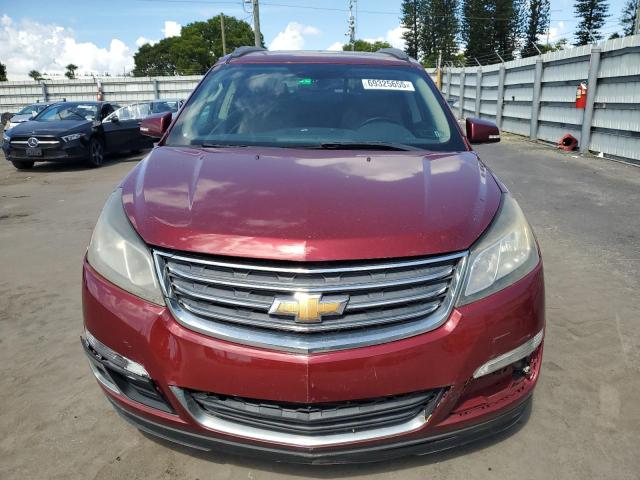 1GNKVHKDXGJ188384 - 2016 CHEVROLET TRAVERSE LT 勃艮第红 照片 5