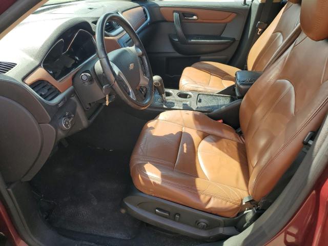 1GNKVHKDXGJ188384 - 2016 CHEVROLET TRAVERSE LT 勃艮第红 照片 7