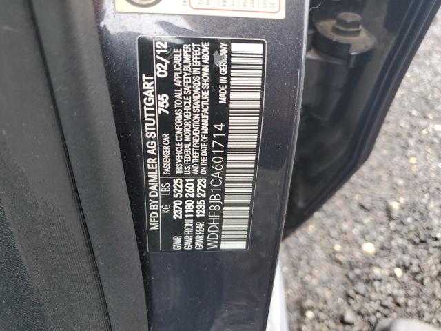 WDDHF8JB1CA601714 - 2012 MERCEDES-BENZ E 350 4MATIC GRAY photo 12