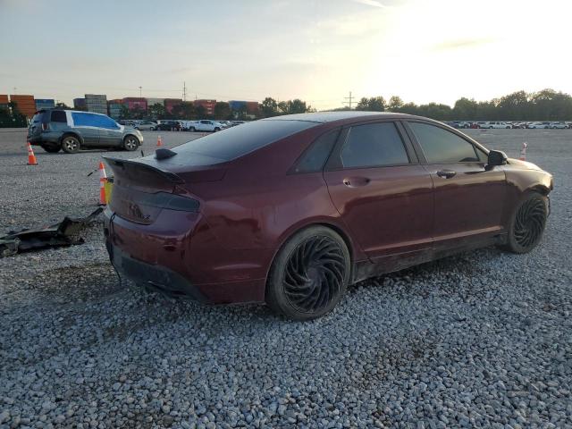 3LN6L5F9XJR617925 - 2018 LINCOLN MKZ RESERVE ბურგუნდია ფოტო 3