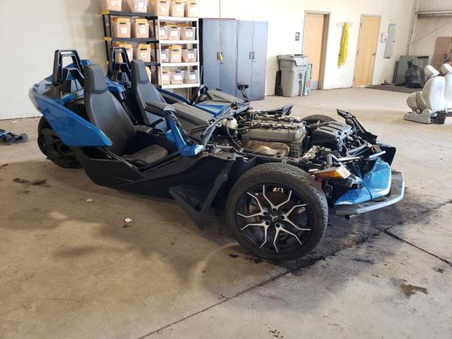 57XAAPHD2L8138802 - 2020 POLARIS SLINGSHOT SL BLUE photo 4