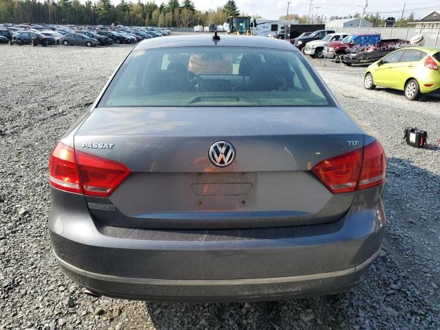 1VWCN7A39DC127766 - 2013 VOLKSWAGEN PASSAT SEL GRAY photo 6