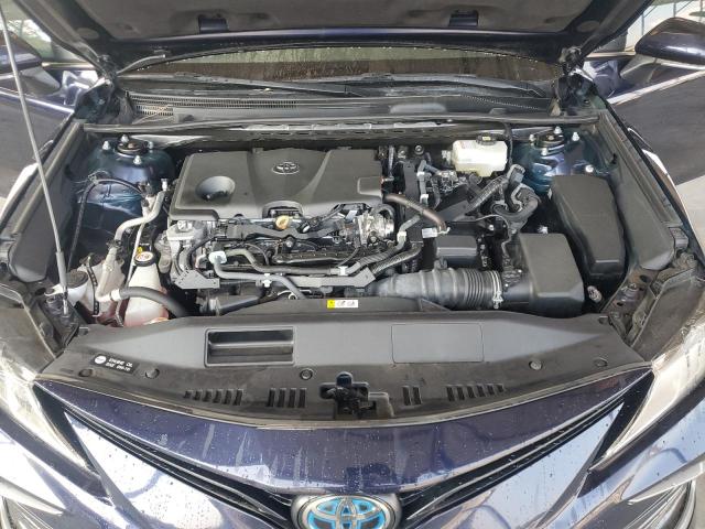 4T1C31AK6MU562652 - 2021 TOYOTA CAMRY LE BLUE photo 11