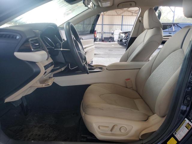 4T1C31AK6MU562652 - 2021 TOYOTA CAMRY LE BLUE photo 7