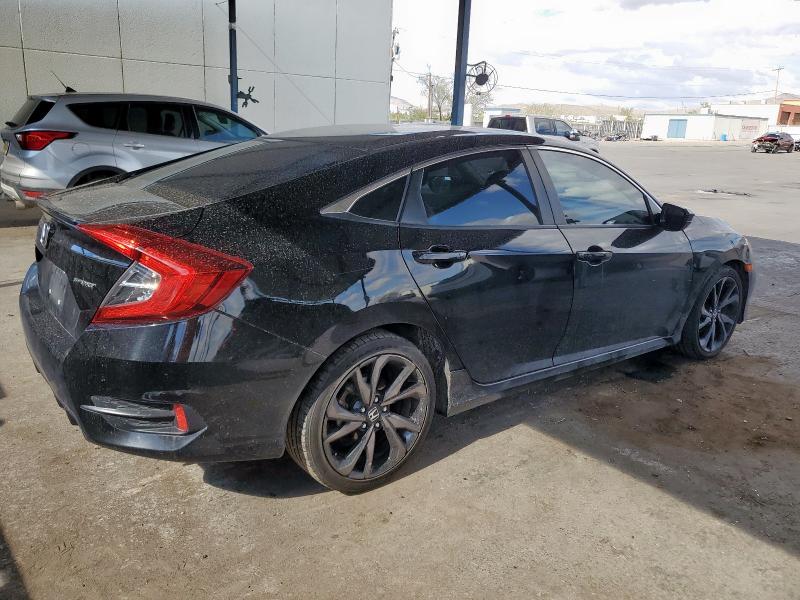 19XFC2F85KE007143 - 2019 HONDA CIVIC SPORT შავი ფოტო 3