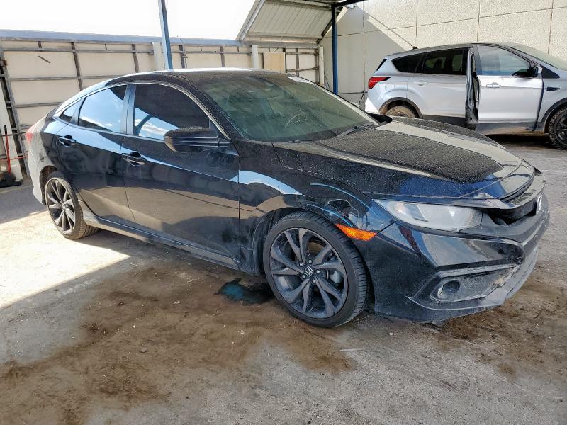 19XFC2F85KE007143 - 2019 HONDA CIVIC SPORT შავი ფოტო 4