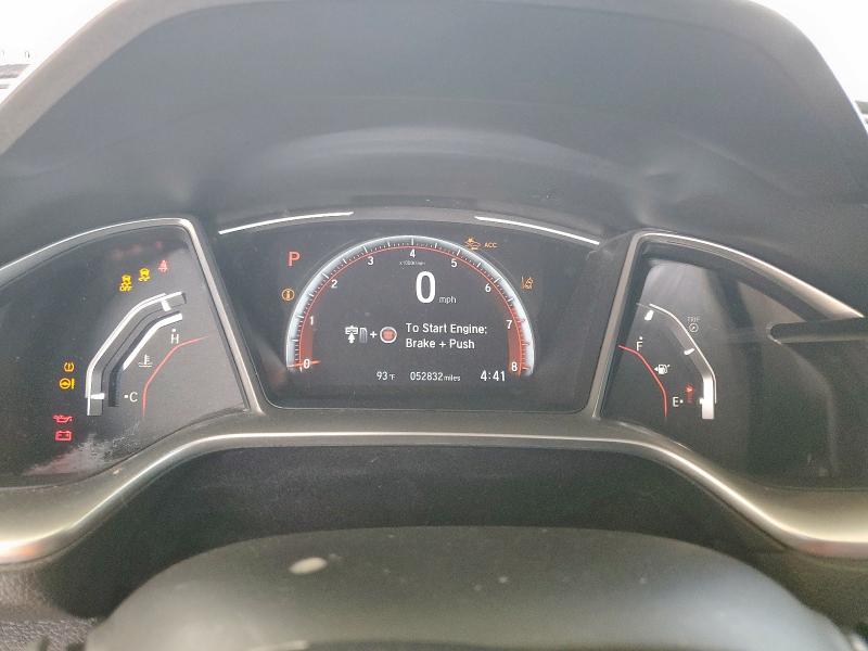 19XFC2F85KE007143 - 2019 HONDA CIVIC SPORT შავი ფოტო 9