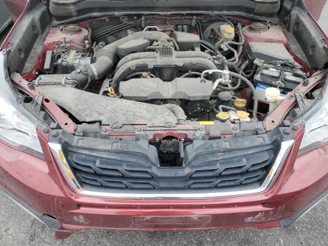 JF2SJAGC2JH581498 - 2018 SUBARU FORESTER 2.5I PREMIUM Бордовый фото 12