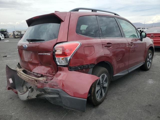 JF2SJAGC2JH581498 - 2018 SUBARU FORESTER 2.5I PREMIUM Бордовый фото 3
