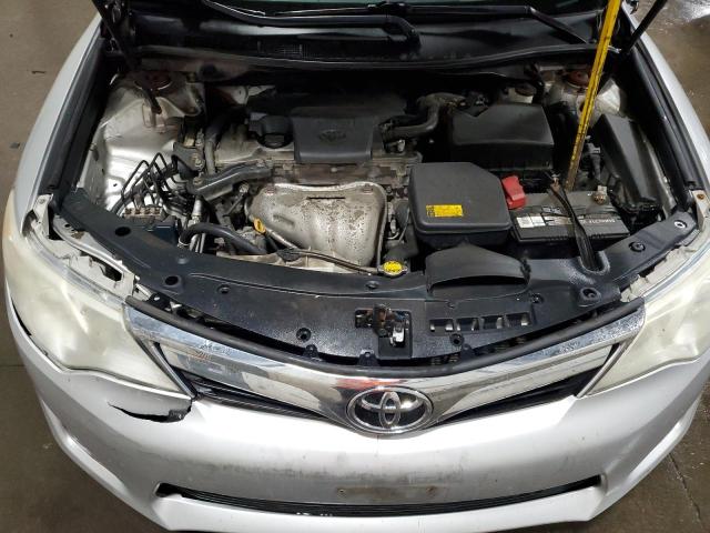 4T4BF1FKXCR236885 - 2012 TOYOTA CAMRY BASE SILVER photo 11